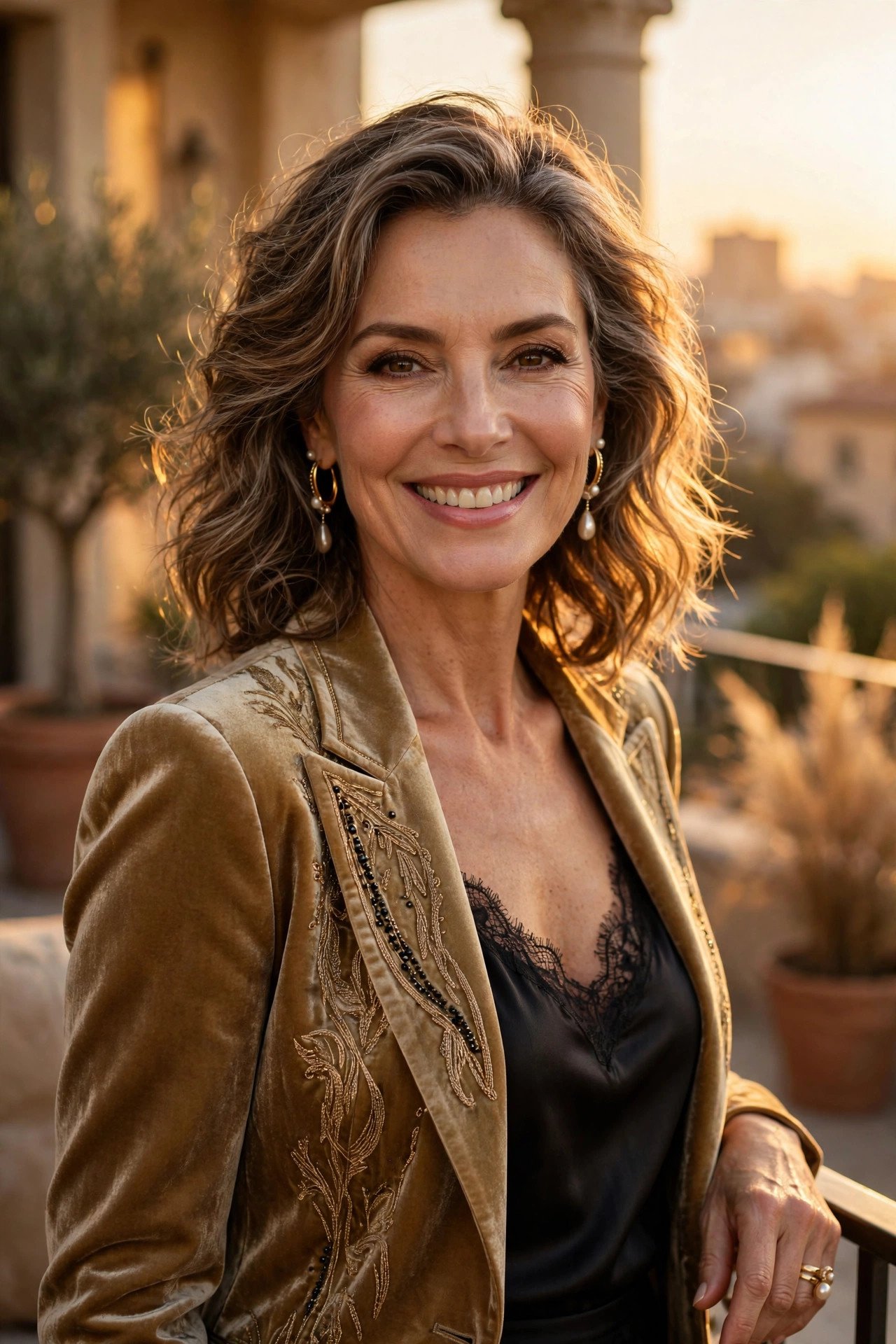 Smiling woman over 50 with curly hair, representing the blog's most-loved top posts