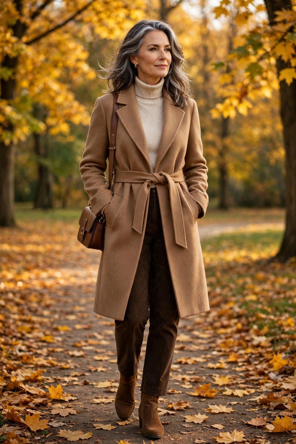 17 Beautiful Fall Outfits for Women Over 50